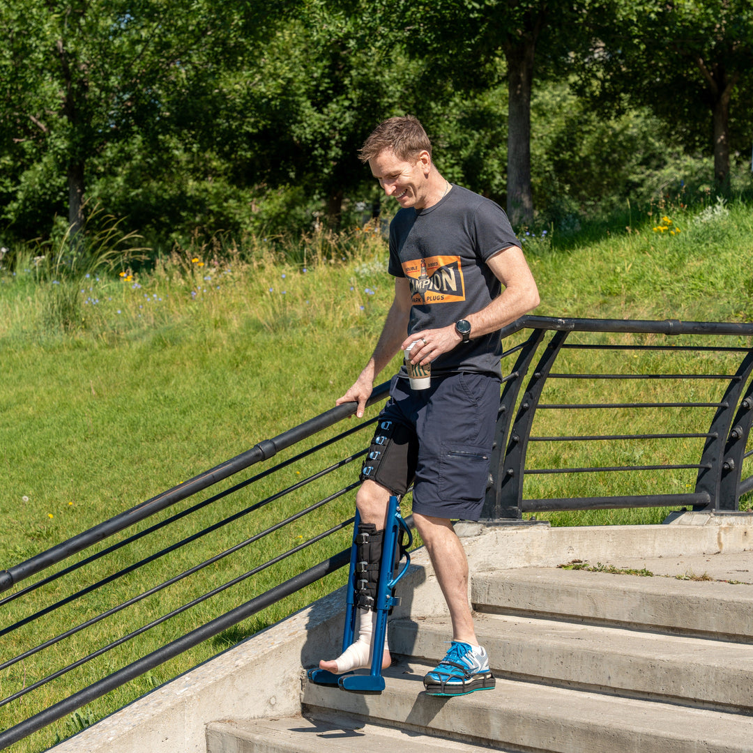Wearable Crutch Alternative Guide for Recovery