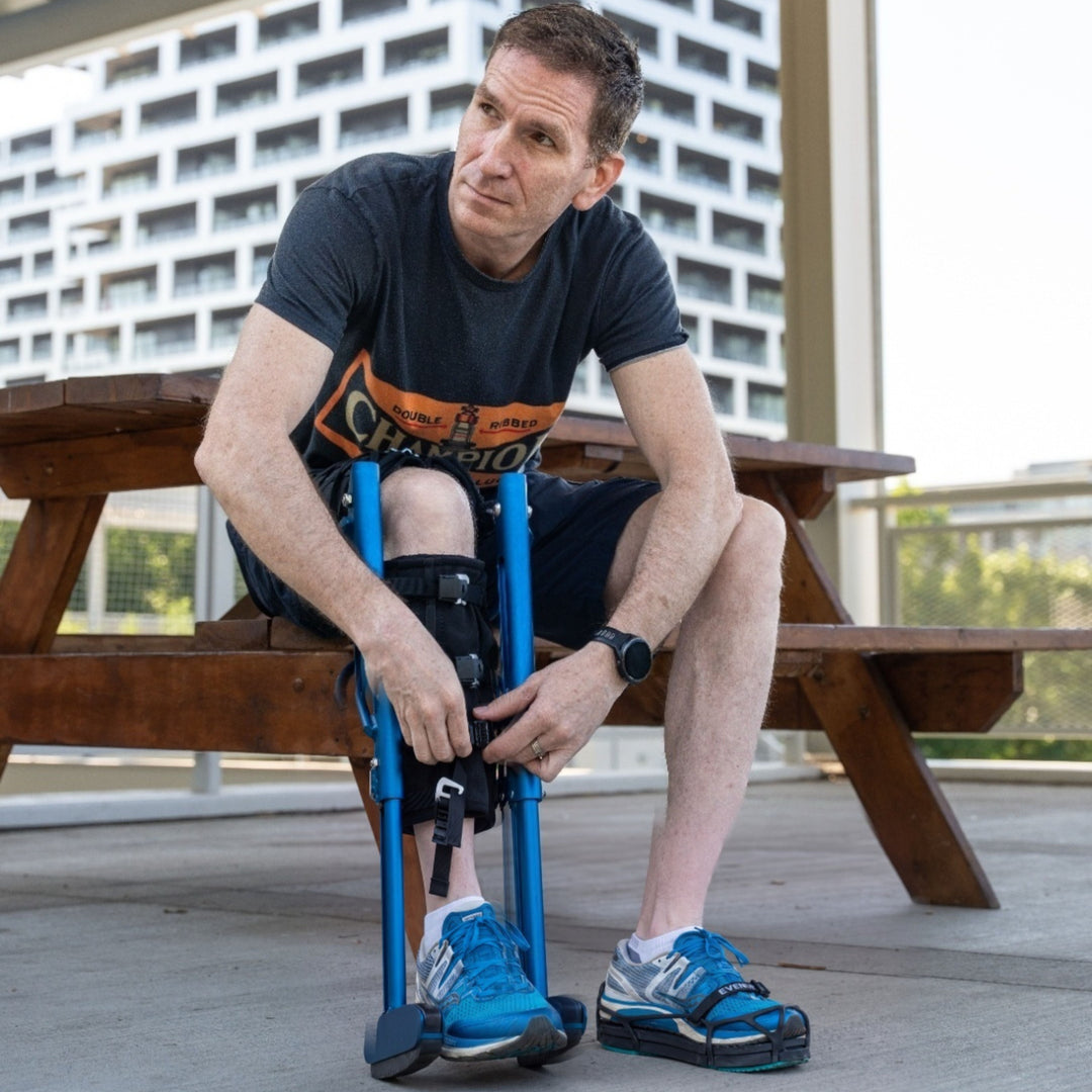 How the XLEG Hands Free Knee Crutch Gets You Back to Life Sooner