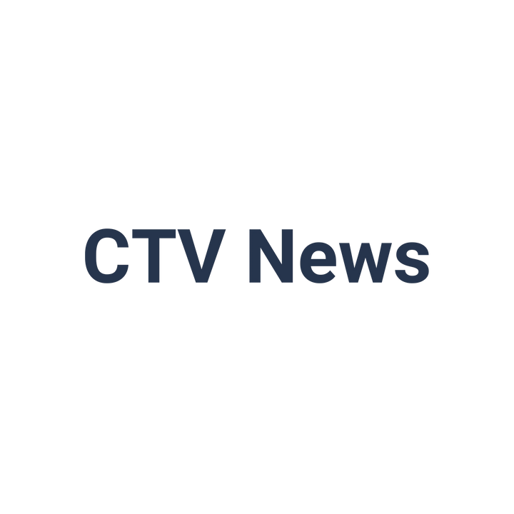 CTV News logo — media coverage of the innovative XLEG hands free knee crutch, Calgary Canada