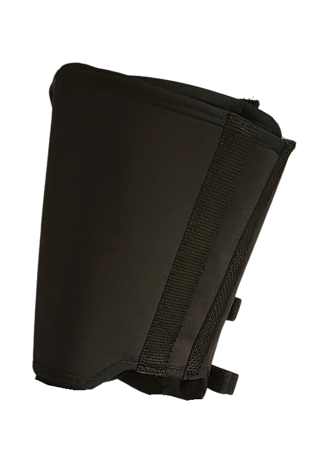 XLEG custom cuff replacement for hands free crutch alternative — black padded thigh cuff custom built to patient measurements, ships USA and Canada